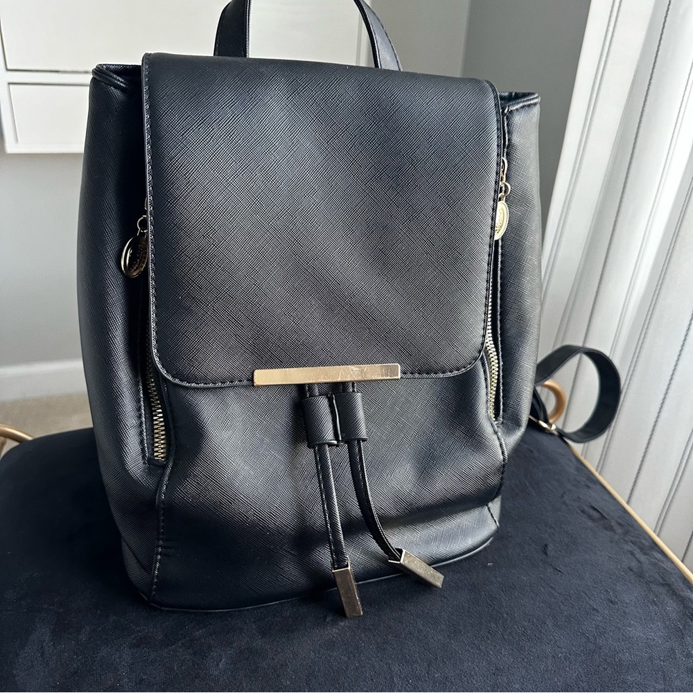 Black Mini Backpack